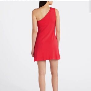 mini dress Michael Starr Lucy, mini dress in spritz, which is a orange color